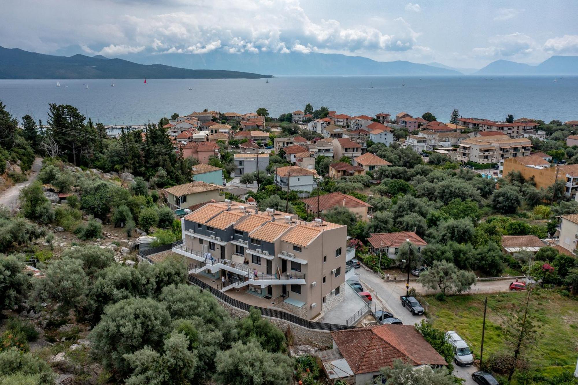 Inda Loft Lefkada Leilighet Nikiána Eksteriør bilde
