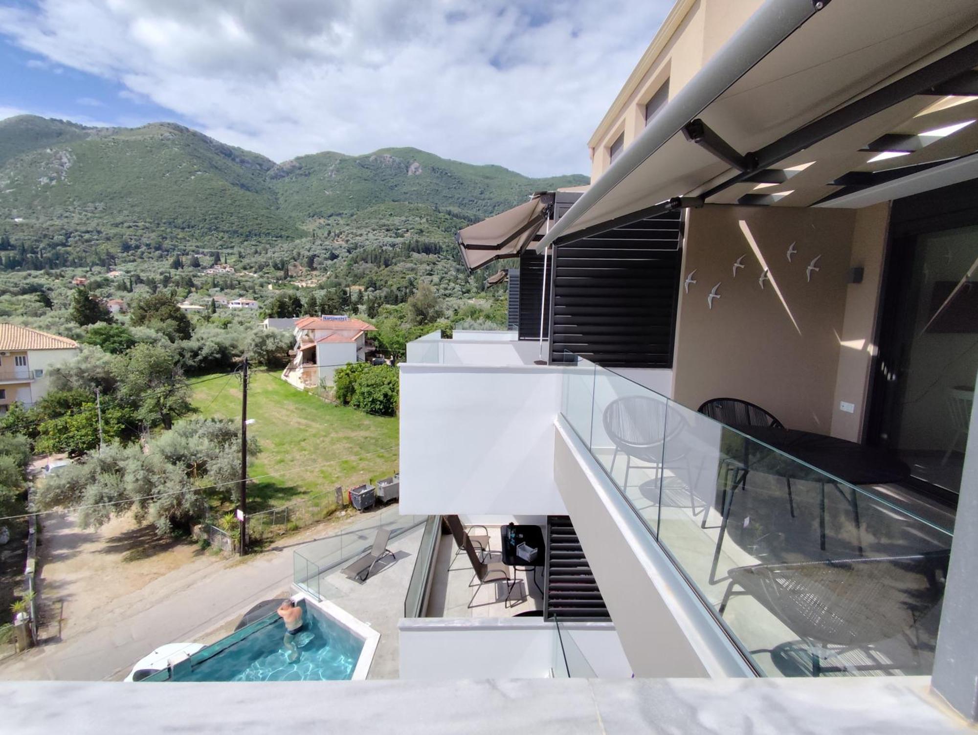 Inda Loft Lefkada Leilighet Nikiána Eksteriør bilde