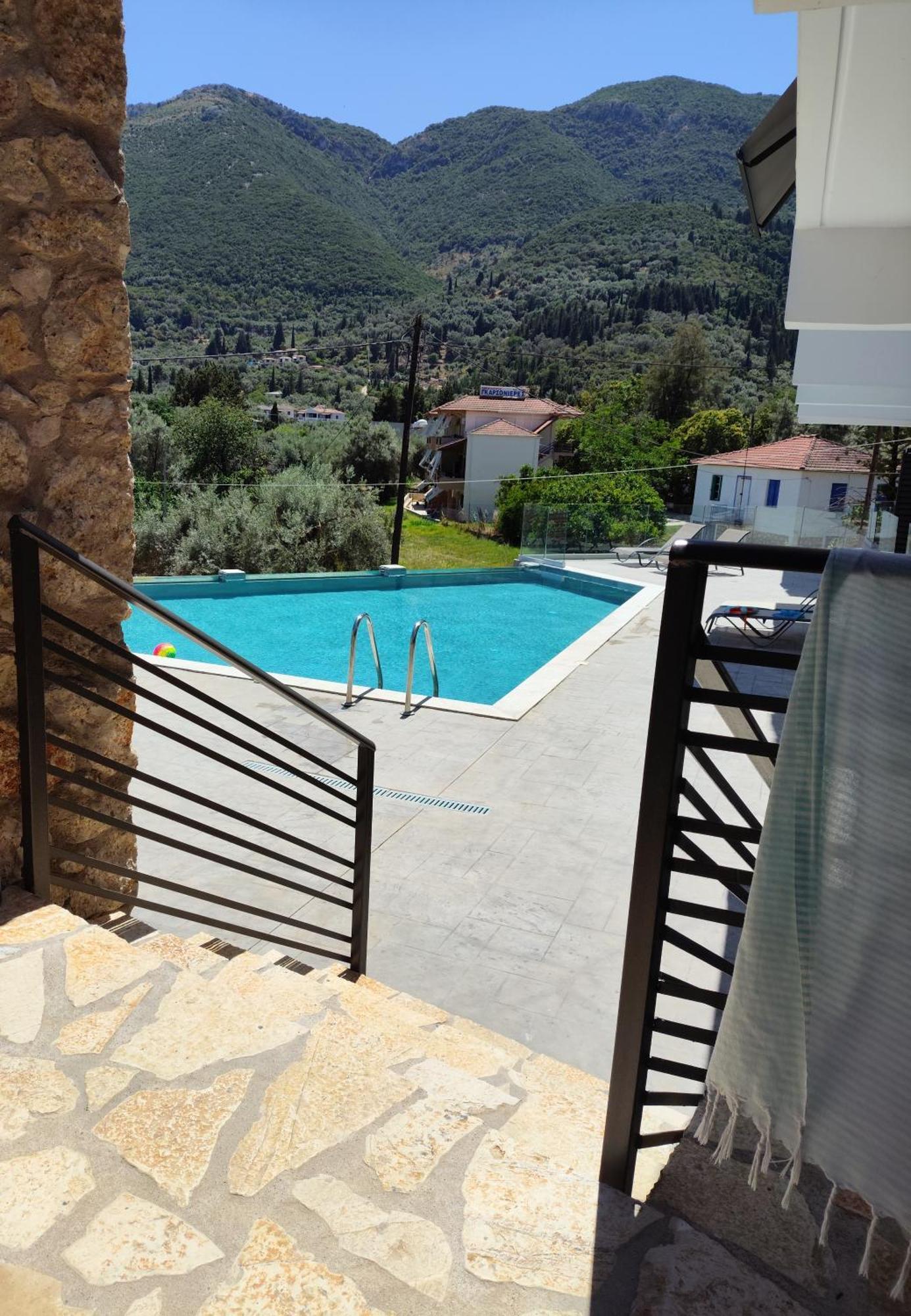 Inda Loft Lefkada Leilighet Nikiána Eksteriør bilde
